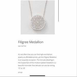 Filigree Medallion